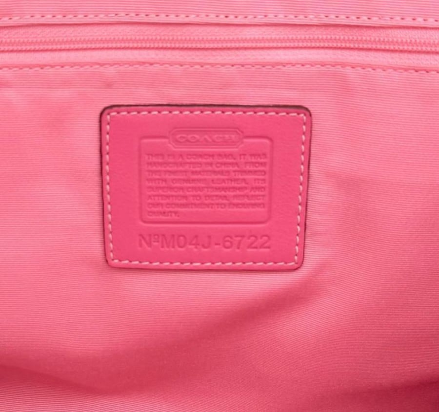 Vintage Coach Pink