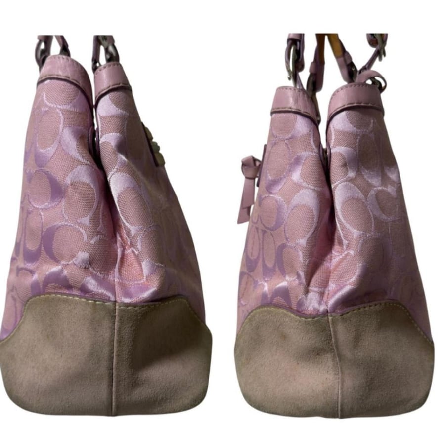 COACH Tote Bag Pink Y2K 2004