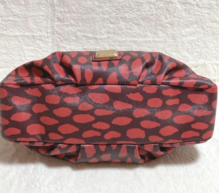 MARC BY MARC JACOBS rare color shoulder bag, leopard print y2k