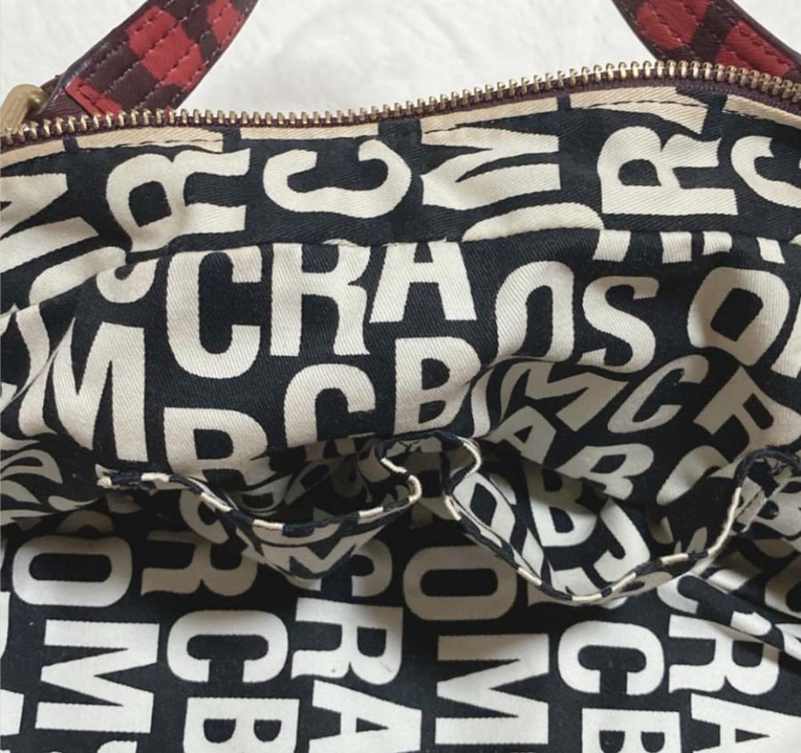 MARC BY MARC JACOBS rare color shoulder bag, leopard print y2k