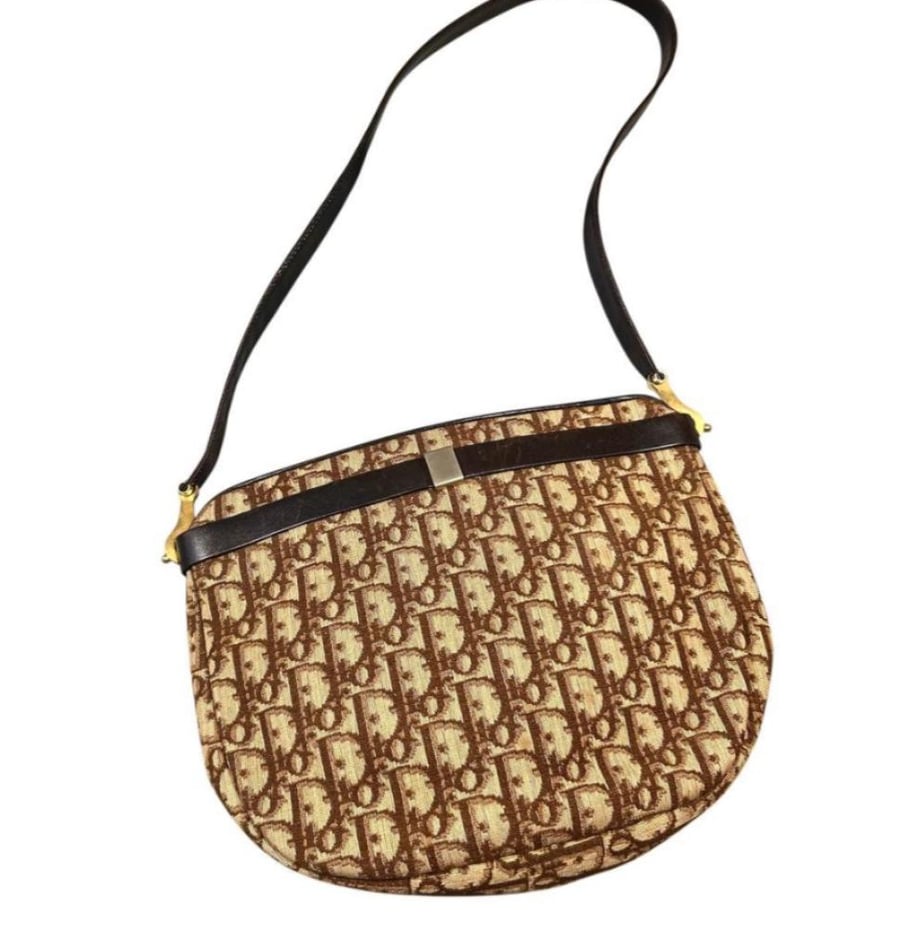 Christian Dior Trotter Shoulder Bag (80s)
