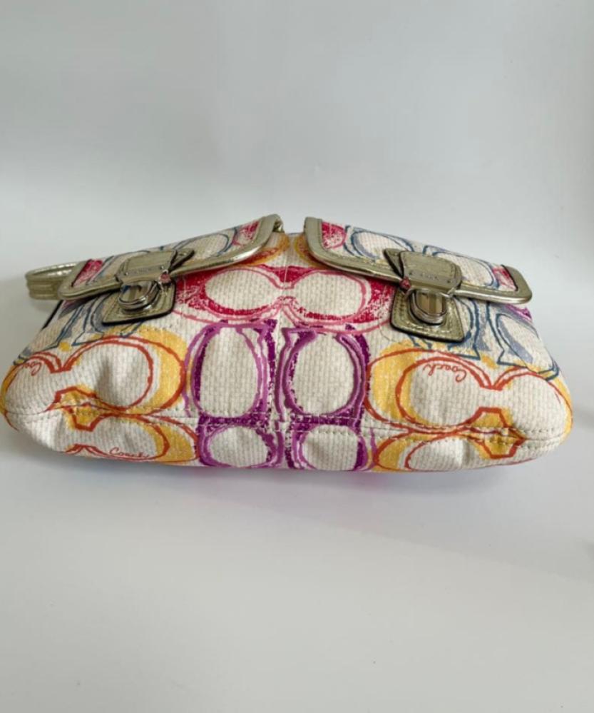 Vintage Coach shoulder bag 2way y2k