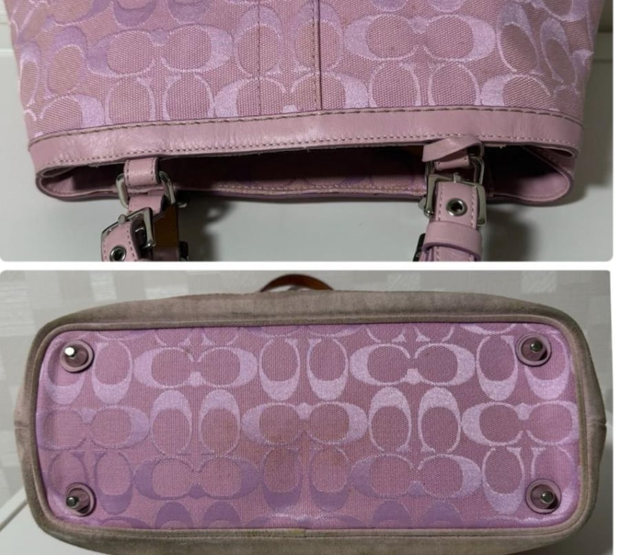 COACH Tote Bag Pink Y2K 2004