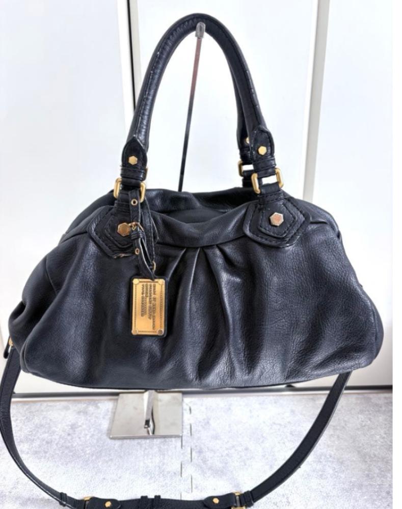 Marc Jacobs Classic Q 2-way Shoulder Handbag, Black