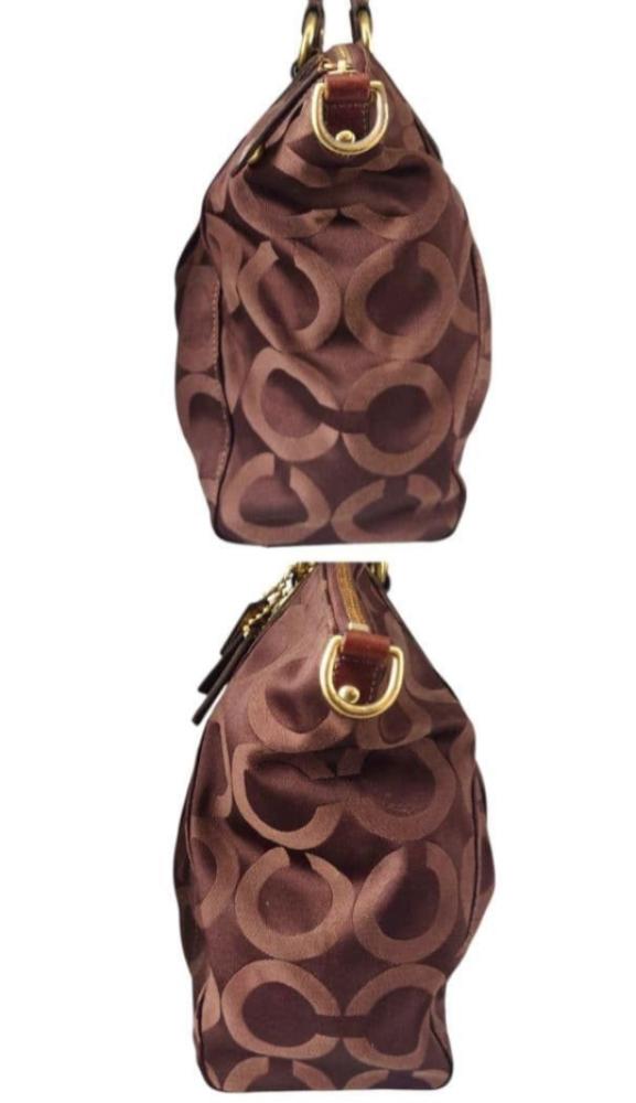 Coach brown tote 2009