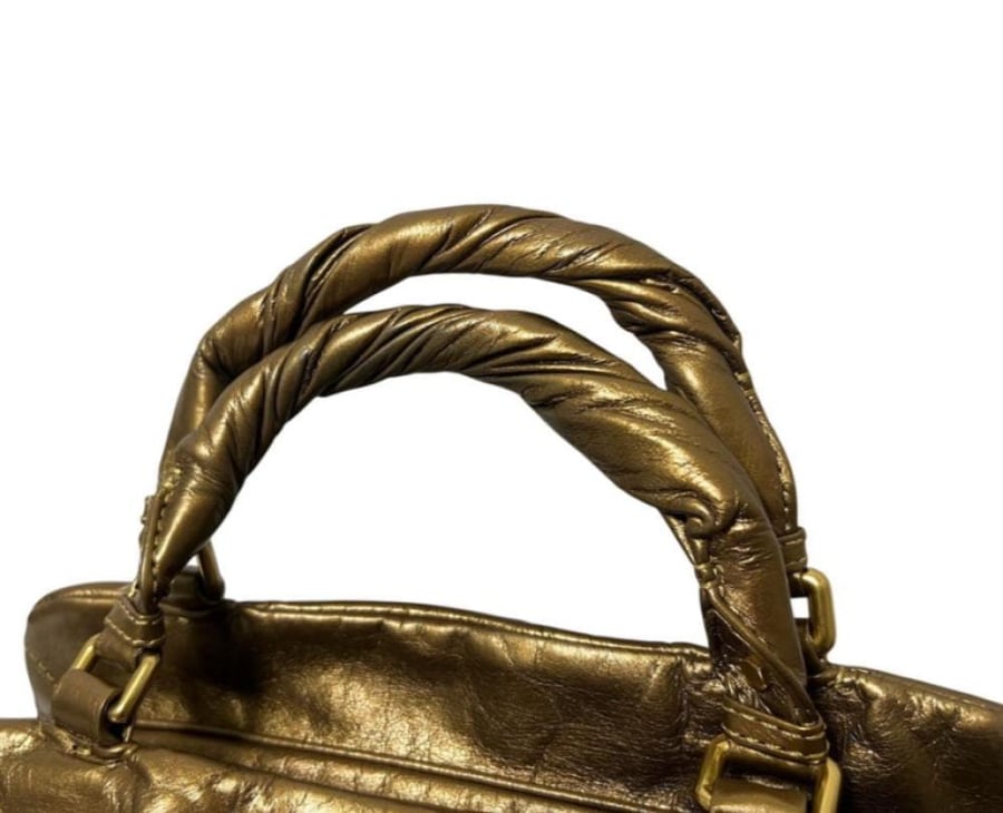 Marc Jacobs gold y2k 00s