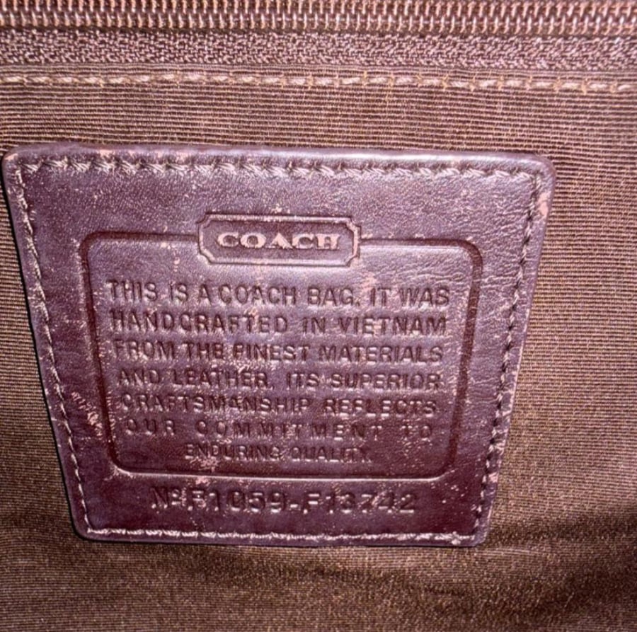COACH Brown tote