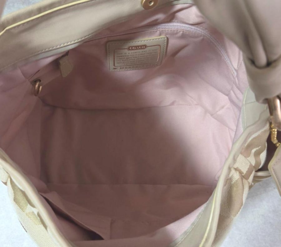 2008 Coach tote bag vintage