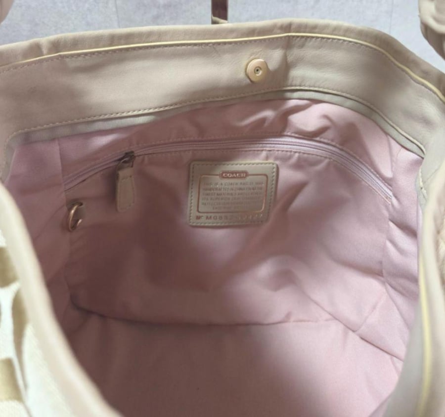 2008 Coach tote bag vintage