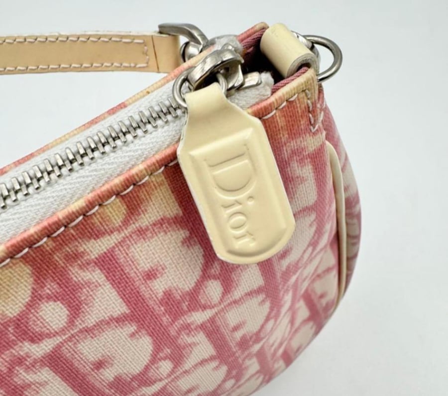 Christian Dior Trotter Pink Saddle Bag