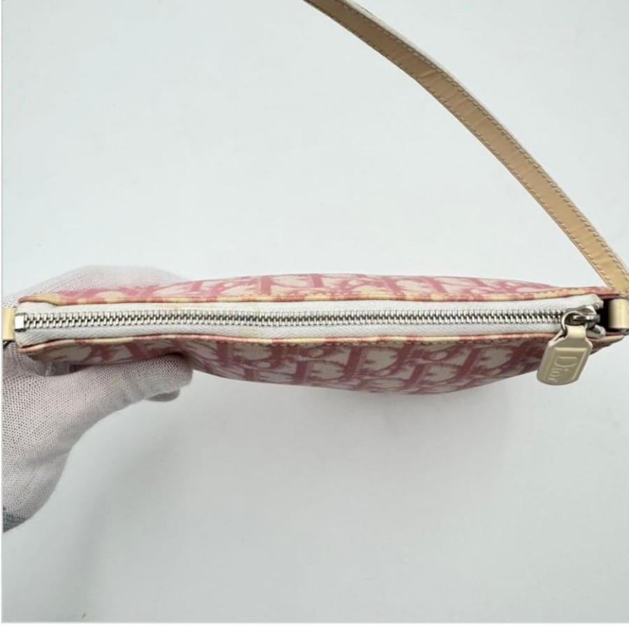 Christian Dior Trotter Pink Saddle Bag