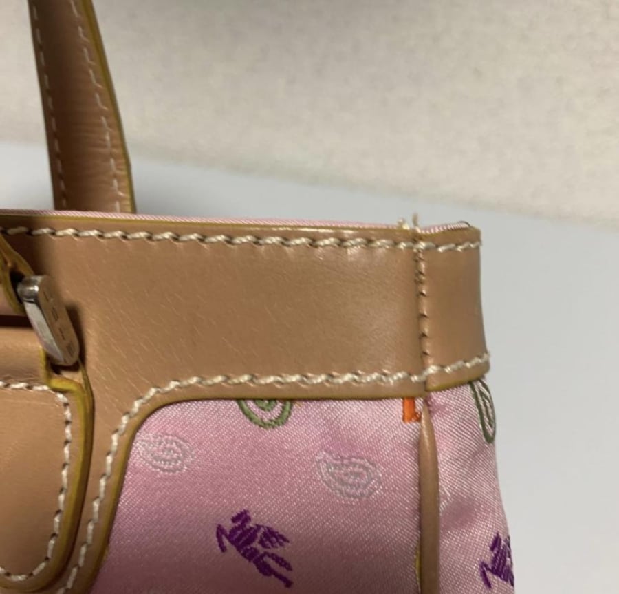 Pink Etro handbag, tote bag