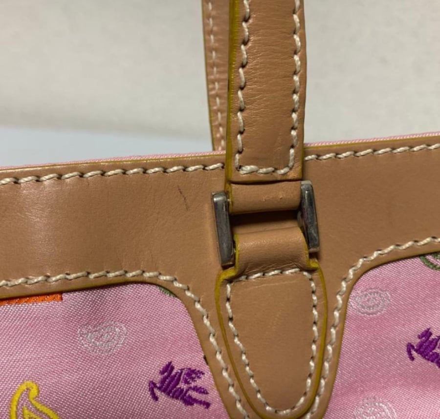 Pink Etro handbag, tote bag