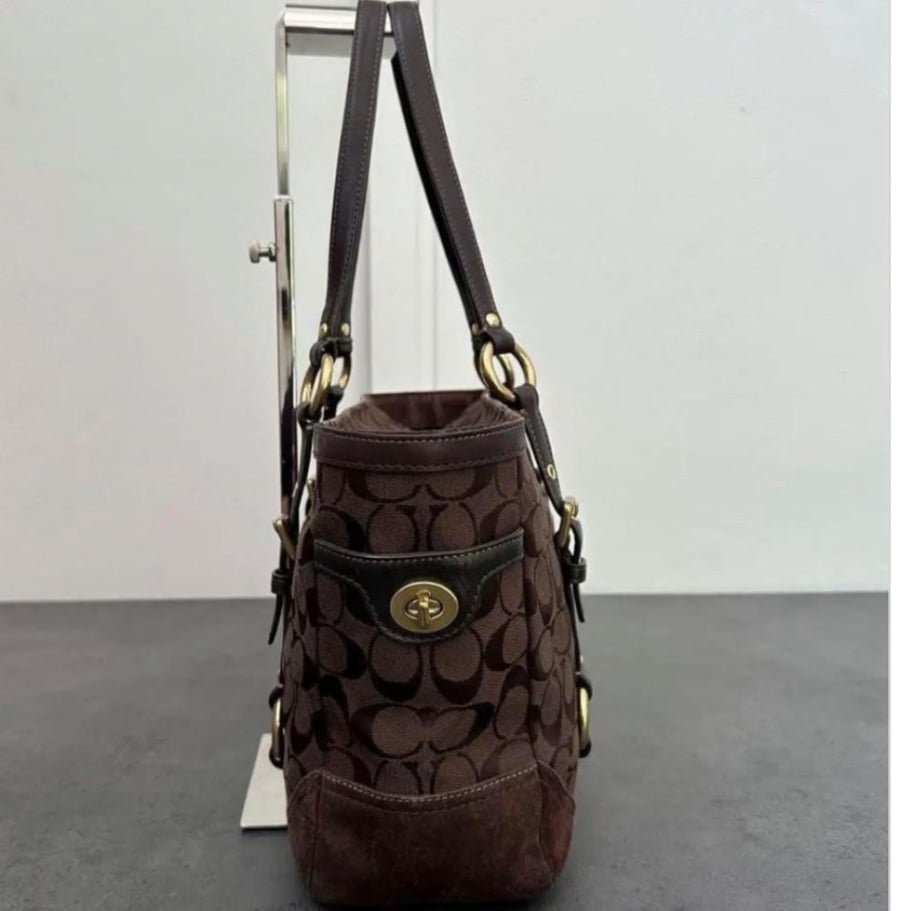 Vintage coach, Tote bag