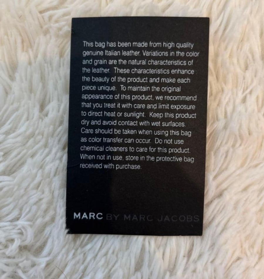 Marc by Marc Jacobs 2-Way Leather Bag