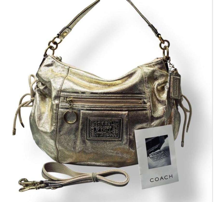 Couch bag, vintage gold 00s