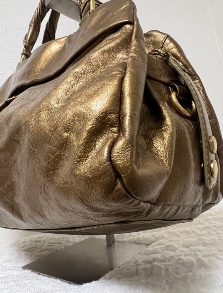 Marc Jacobs gold y2k 00s