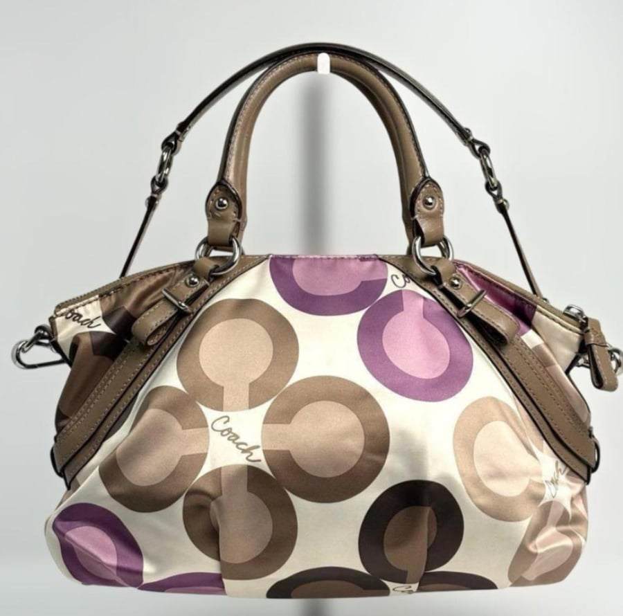 Coach Poppy Signature Shoulder Bag Y2K