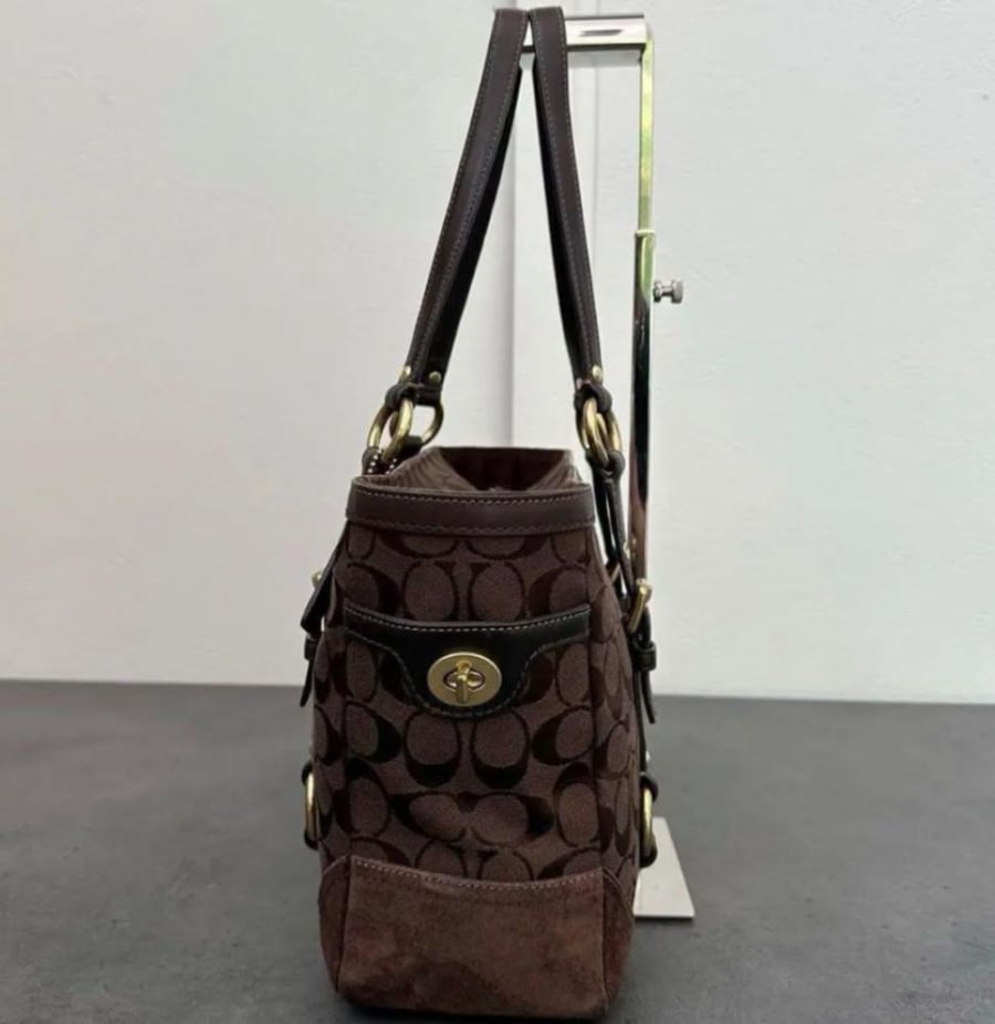 Vintage coach, Tote bag