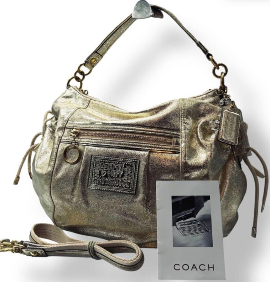 Couch bag, vintage gold 00s