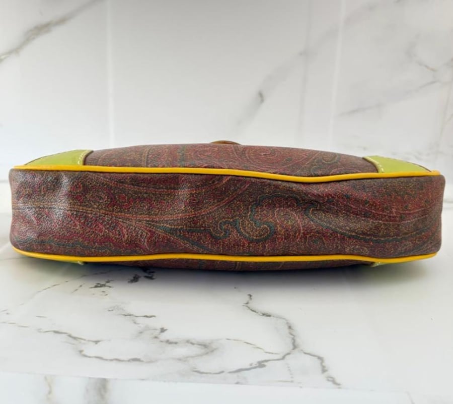 ETRO Etro Paisley pattern multicolor mini shoulder bag Rare