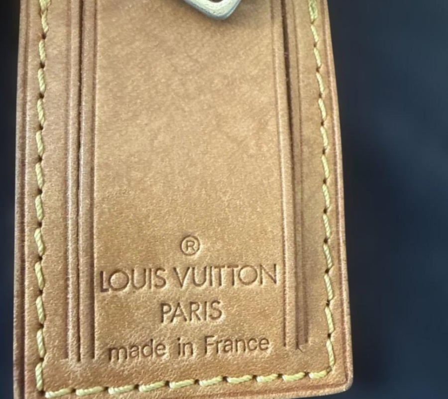 2005-2006 Louis Vuitton canvas tote bag, red y2k