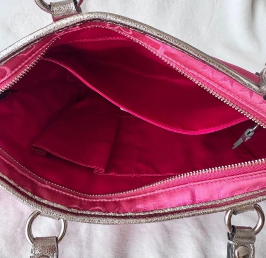 COACH  Pink Tote Bag Y2K