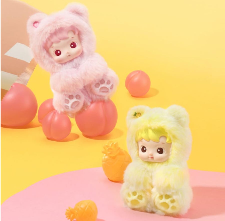 HACIPUPU Gummy Bear Series-Vinyl Plush Pendant Blind Box