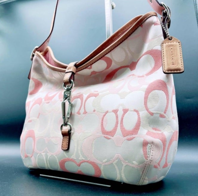 90s coach Bag, pink