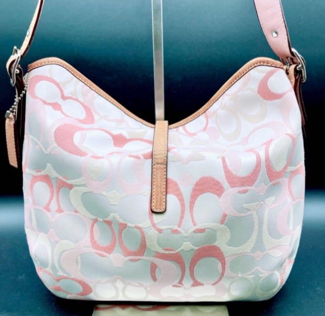 90s coach Bag, pink