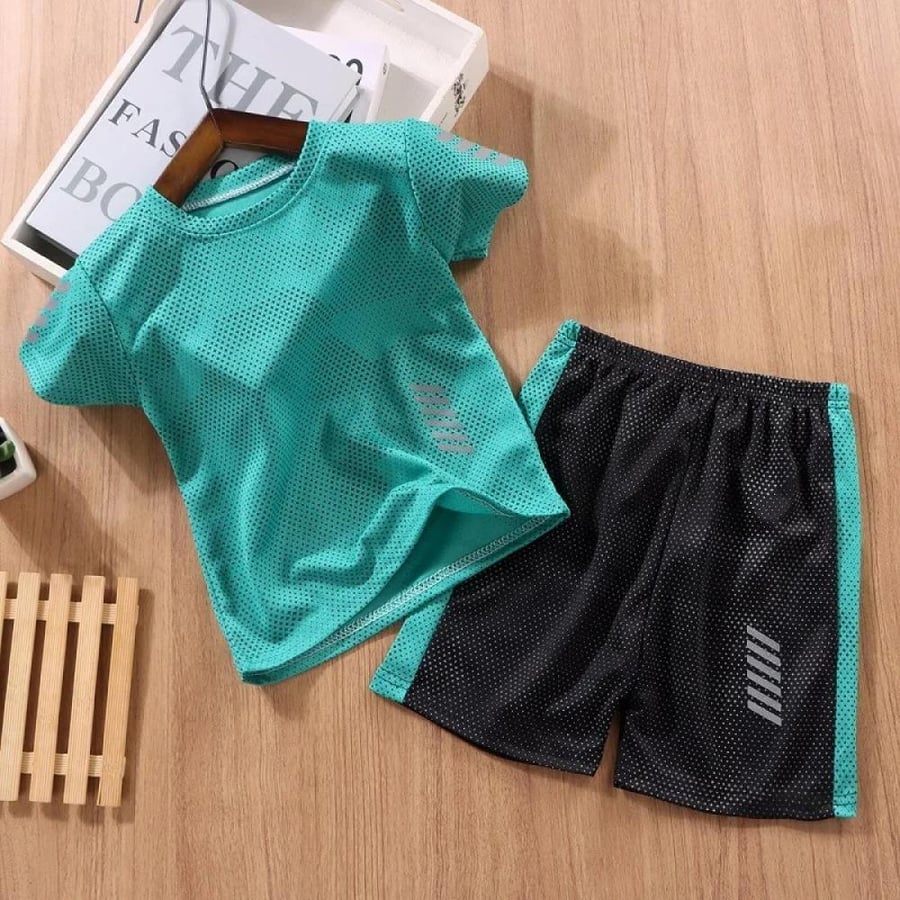 Children's running sports suit