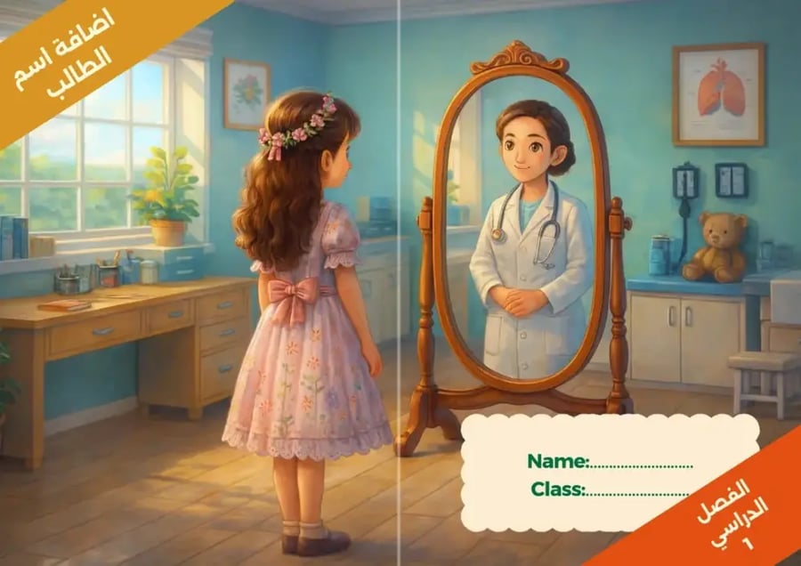 اطمح أن اصبح دكتورة - انجليزي - خامس ابتدائي الفصل الدراسي 1