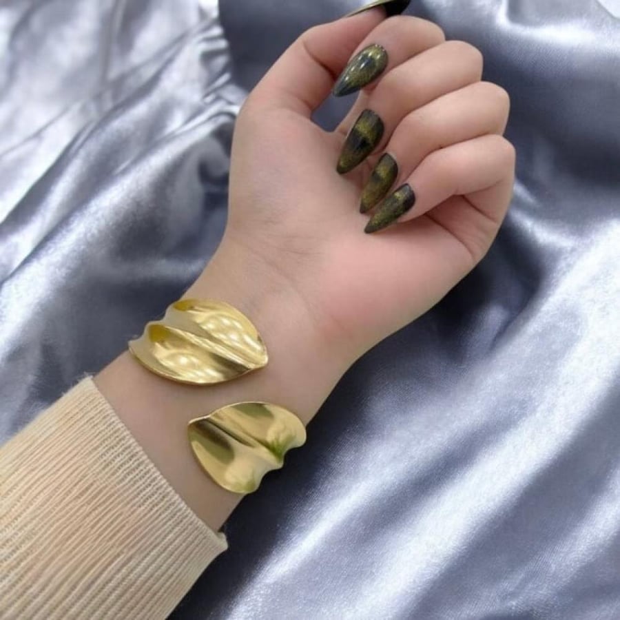 Summer bracelet set gold plated