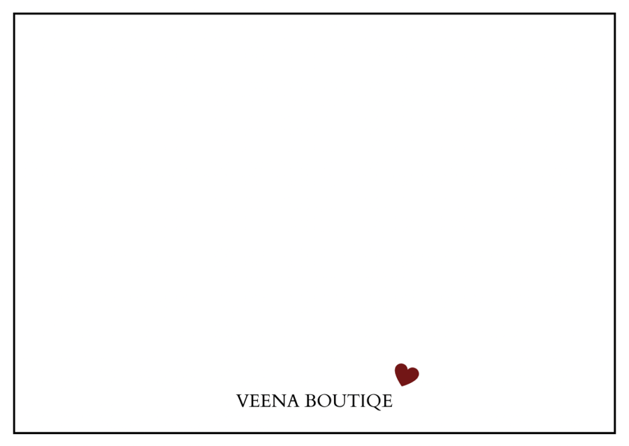 Handwritten gift card
