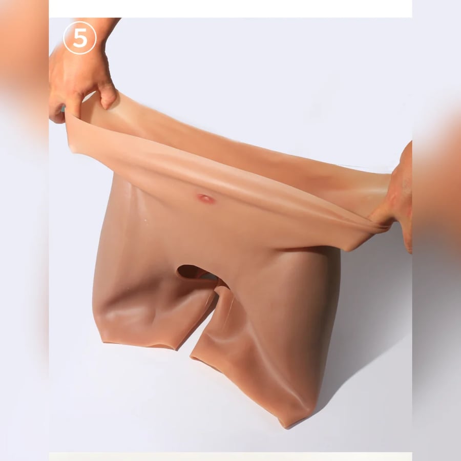 Silicone shorts for enlarging the buttocks and hiding dimples (butt thickness and sides are equal)