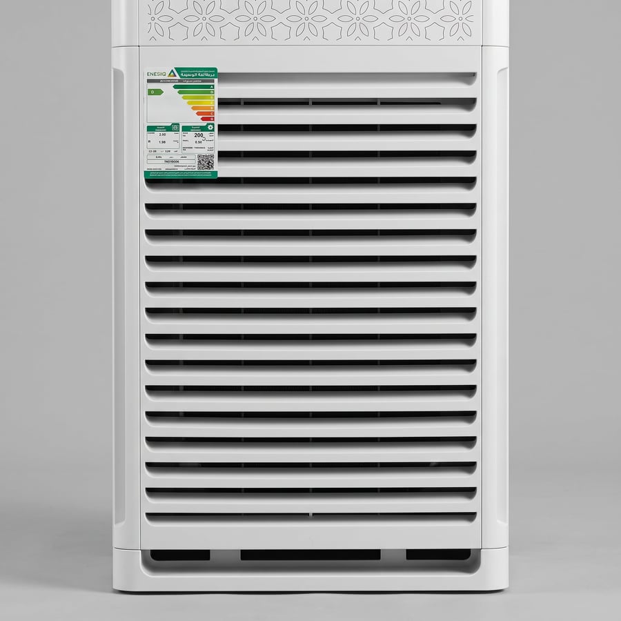 مكيف BASIC فري ستاند إنفرتر R32 سعة 48 ألف وحدة حار/بارد