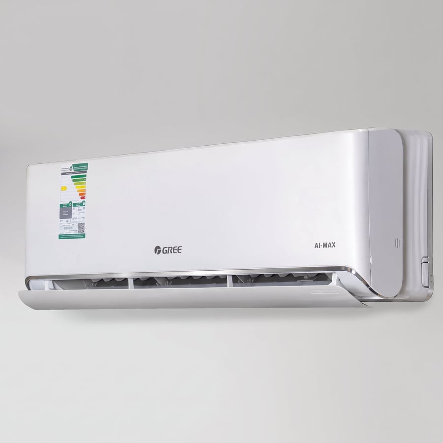 Gree مكيف سبليت جداري AI-MAX سعة 30,000 وحدة حرارية، بارد فقط، R32