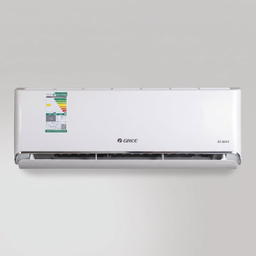 Gree مكيف سبليت جداري AI-MAX سعة 24,000 وحدة حرارية، حار/بارد، R32
