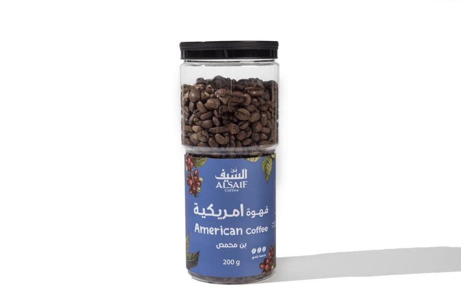 قهوة السيف امريكي محمص غامق 200 جم