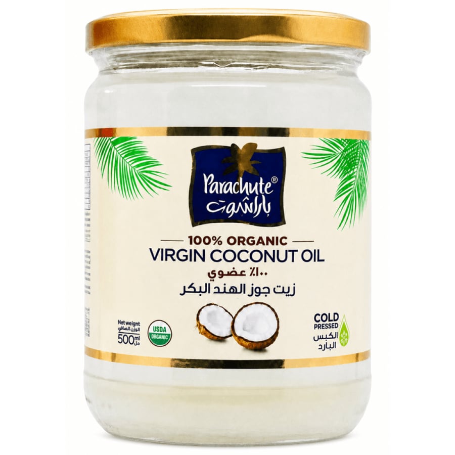 زيت جوز الهند البكر عضوي باراشوت 500 مل