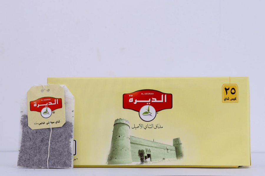 عبوة شاي الديرة السيلاني الأسود 25 كيس
