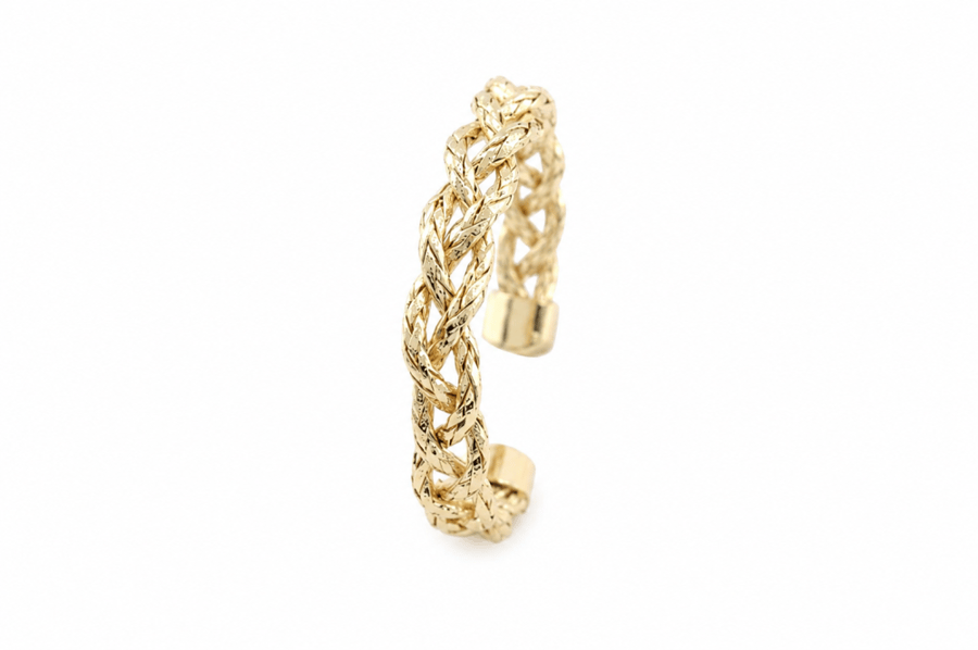 سوار Classic Braided Gold Cuff