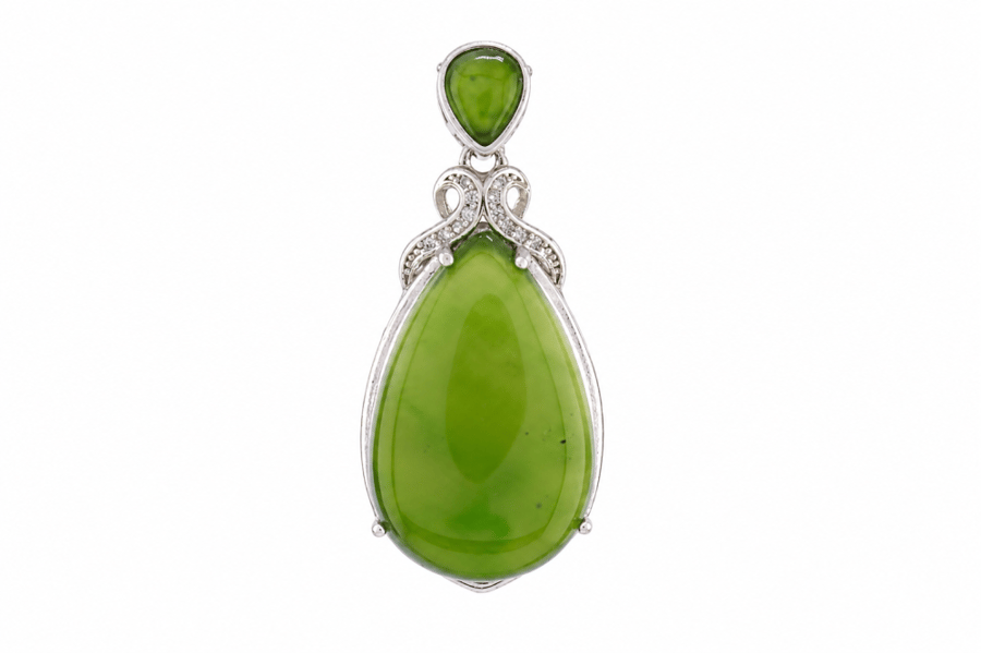 تعليقة ( فضي )Imperial Jade