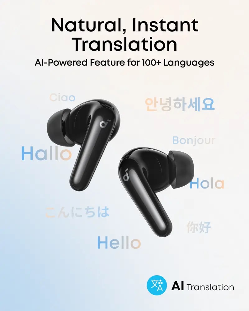 سماعة ايربودز soundcore R60i NC أسود