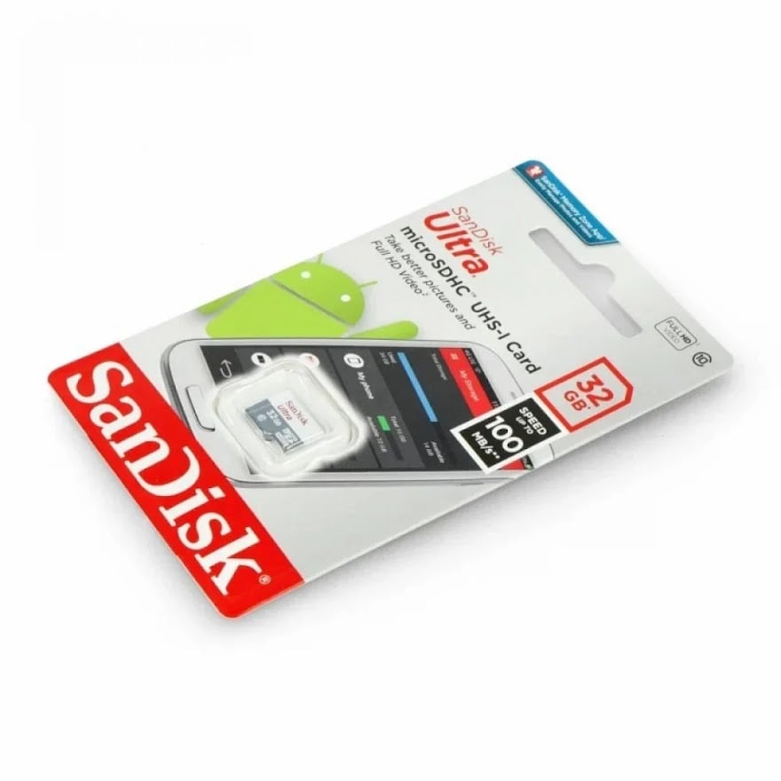 سانديسك الترا لايت microSDHC سعة 32 جيجا بايت