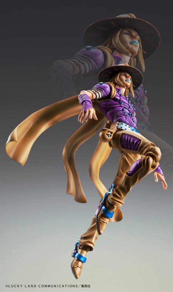 Super Action Statue "JoJo's Bizarre Adventure Part 7: Steel Ball Run" "Gyro Zeppeli Ver. 1.5"