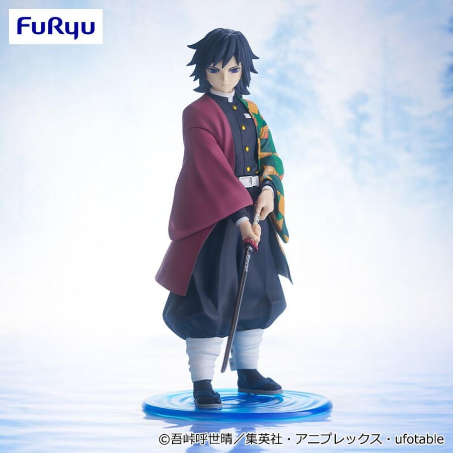 Anime "Demon Slayer: Kimetsu no Yaiba" Trio-Try-iT Figure — Giyu Tomioka —