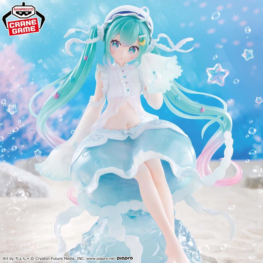 Hatsune Miku BANPRESTO EVOLVE Clearluxe -Jellyfish- Figure