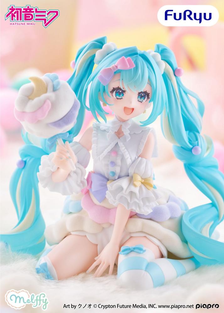 Hatsune Miku Melffy Figure – Cotton Candy