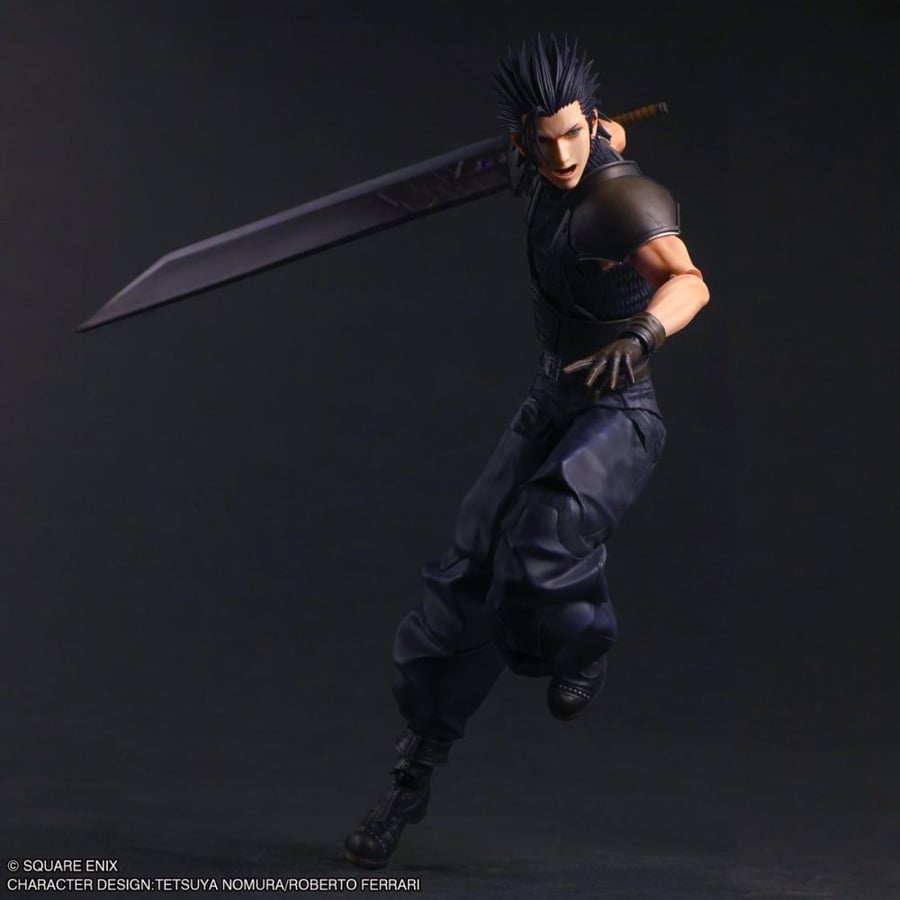 Final Fantasy VII Rebirth PLAY ARTS KAI: Zack Fair - SOLDIER 1st Class